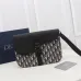 Dior Oblique Pattern Crossbody Bag With Contrast Leather Flap And Signature Lock Description #A50082