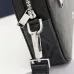 Dior Geometric Pattern Clutch Bags in Black and Gray for Sophisticated Accessorizing #A50083