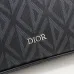 Dior Geometric Pattern Clutch Bags in Black and Gray for Sophisticated Accessorizing #A50083