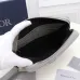 Dior Geometric Pattern Clutch Bags in Black and Gray for Sophisticated Accessorizing #A50083
