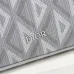 Dior Geometric Pattern Clutch Bags in Black and Gray for Sophisticated Accessorizing #A50083