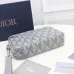 Dior Geometric Pattern Clutch Bags in Black and Gray for Sophisticated Accessorizing #A50083