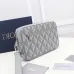 Dior Geometric Pattern Clutch Bags in Black and Gray for Sophisticated Accessorizing #A50083