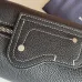 Sleek Black Dior Leather Crossbody Bag for Timeless Everyday Elegance  size:22×10×12cm #A54110