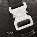 Sleek Black Dior Leather Crossbody Bag for Timeless Everyday Elegance  size:22×10×12cm #A54110
