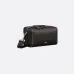 Sleek Black Dior Leather Crossbody Bag for Timeless Everyday Elegance  size:22×10×12cm #A54110