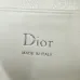 Dior Bow Lambskin Clutch S3900 White 20x11x8cm #A62936
