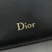 Dior Bow Lambskin Clutch S3900 White 20x11x8cm #A62936