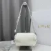 Dior Bow Lambskin Clutch S3900 White 20x11x8cm #A62936