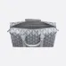 Elegant Grey Patterned Dior Briefcase for Sophisticated Business and Travel size:35×27×6cm #A54112