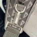Elegant Grey Patterned Dior Briefcase for Sophisticated Business and Travel size:35×27×6cm #A54112