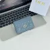 Dior Caro Glycine Wallet S4206 Grey 11x2.5x7.5cm #A62935