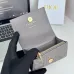 Dior Caro Glycine Wallet S4206 Grey 11x2.5x7.5cm #A62935