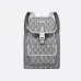 Dior Geometric Pattern Backpacks In Dual Tones For Contemporary Luxury And Functionality Description #A50074