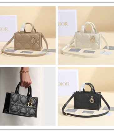 Dior Lady D - Joy Bags In Varied Colors And Quilted Design size:21×13×7cm #A53704