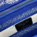 Dior Lady D - Lite Bag With Blue Toile De Jouy Print And Branded Strap size:24×20×11cm #A53708