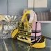 Dior Lady D - Lite Bag With Vibrant Pink And Artistic Embellishments size:24×20×11cm #A53709