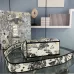 Dior Lady D - Lite Bag With Floral Embroidery And Branded Strap size:24×20×11cm #A53711