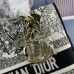 Dior Lady D - Lite Bag With Floral Embroidery And Branded Strap size:24×20×11cm #A53711