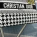 Dior Lady D - Lite Bag With Houndstooth Print And Branded Strap size:24×20×11cm #A53713
