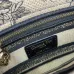 Dior Lady D - Lite Bag With Floral Jacquard And Branded Strap size:17×15×7cm #A53705