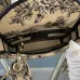 Dior Lady D - Lite Bag With Floral Jacquard And Branded Strap size:17×15×7cm #A53705