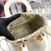 Dior Wicker Handbags With Branded Straps In Varied Colorways size:24×20×11cm #A53707