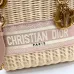 Dior Wicker Handbags With Branded Straps In Varied Colorways size:24×20×11cm #A53707