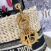 Dior Wicker Handbags With Branded Straps In Varied Colorways size:24×20×11cm #A53707