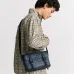 Dior Hit The Road Leather Messenger Bag With Signature Monogram Embossing size:24×18×8cm #A53669
