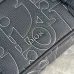 Dior Hit The Road Leather Messenger Bag With Signature Monogram Embossing size:24×18×8cm #A53669