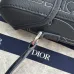 Dior Hit The Road Leather Messenger Bag With Signature Monogram Embossing size:24×18×8cm #A53669