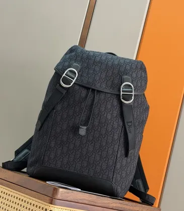 Dior Jett Oblique Print Drawstring Backpack, 29 x 42 x 17 cm #A63197