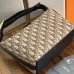 Dior Jett Vintage Oblique Jacquard Shoulder Bag Gold CD Buckle Mini Underarm Handbag #A65968