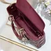 Dior Lady D-Joy Handbag Wine #A57295