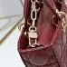 Dior Lady D-Joy Handbag Wine #A57295