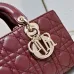 Dior Lady D-Joy Handbag Wine #A57295