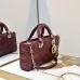 Dior Lady D-Joy Handbag Wine #A57295