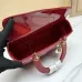 Dior Lady Handbags Black/Wine/Red/White #A57293