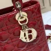 Dior Lady Handbags Black/Wine/Red/White #A57293