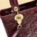 Dior Lady Handbags Black/Wine/Red/White #A57293