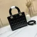 Dior Lady Handbags Black/Wine/Red/White #A57293