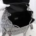 Dior Gray Patterned Backpack With Functional Pockets And Adjustable Straps size:43×51×20cm #A54103