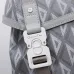 Dior Gray Patterned Backpack With Functional Pockets And Adjustable Straps size:43×51×20cm #A54103