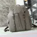 Dior Men's Grey Embossed Leather Backpack with Signature Hardware - Luxury Fashion for Urban &amp; Travel Essentials A205 #A57316