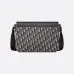 Dior Oblique Pattern Messenger Bags With Contrast Leather Details For Stylish Functionality #A50068