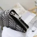 Dior Zip - Around Wallet In Signature Oblique Pattern With Luxurious Packaging #A50109