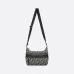 Dior Oblique Pattern Hobo Bag With Leather Accent For Timeless Chic size:25×22×9cm #A54064