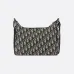 Dior Oblique Pattern Hobo Bag With Leather Accent For Timeless Chic size:25×22×9cm #A54064
