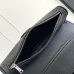 Dior Black Leather Saddle Bag With Floral Accent And Adjustable Strap For Chic Styling #A50070